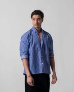 026 - پیراهن راه راه گلدوزی TM - Image 3