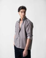 026 - پیراهن راه راه گلدوزی TM - Image 10